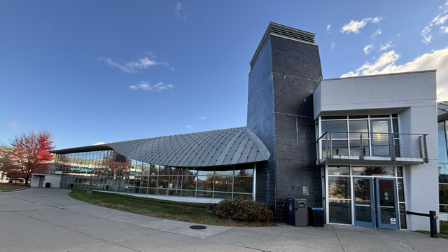 Photo of a building - the Guenther Enrollment Services Center