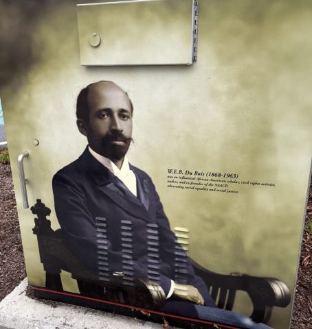 W.E.B. Du Bois Street Art