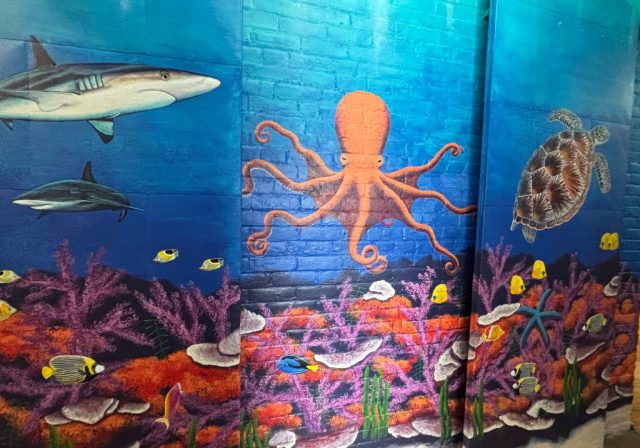 Mural Inside the Shirt Factory