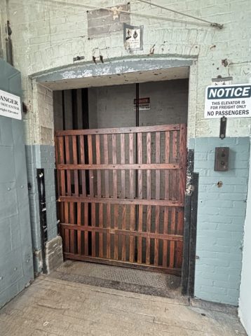 Original Freight Elevator